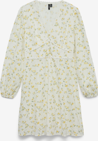 VERO MODAKošulja haljina 'VMAYA SOFIA' - bijela boja: prednji dio