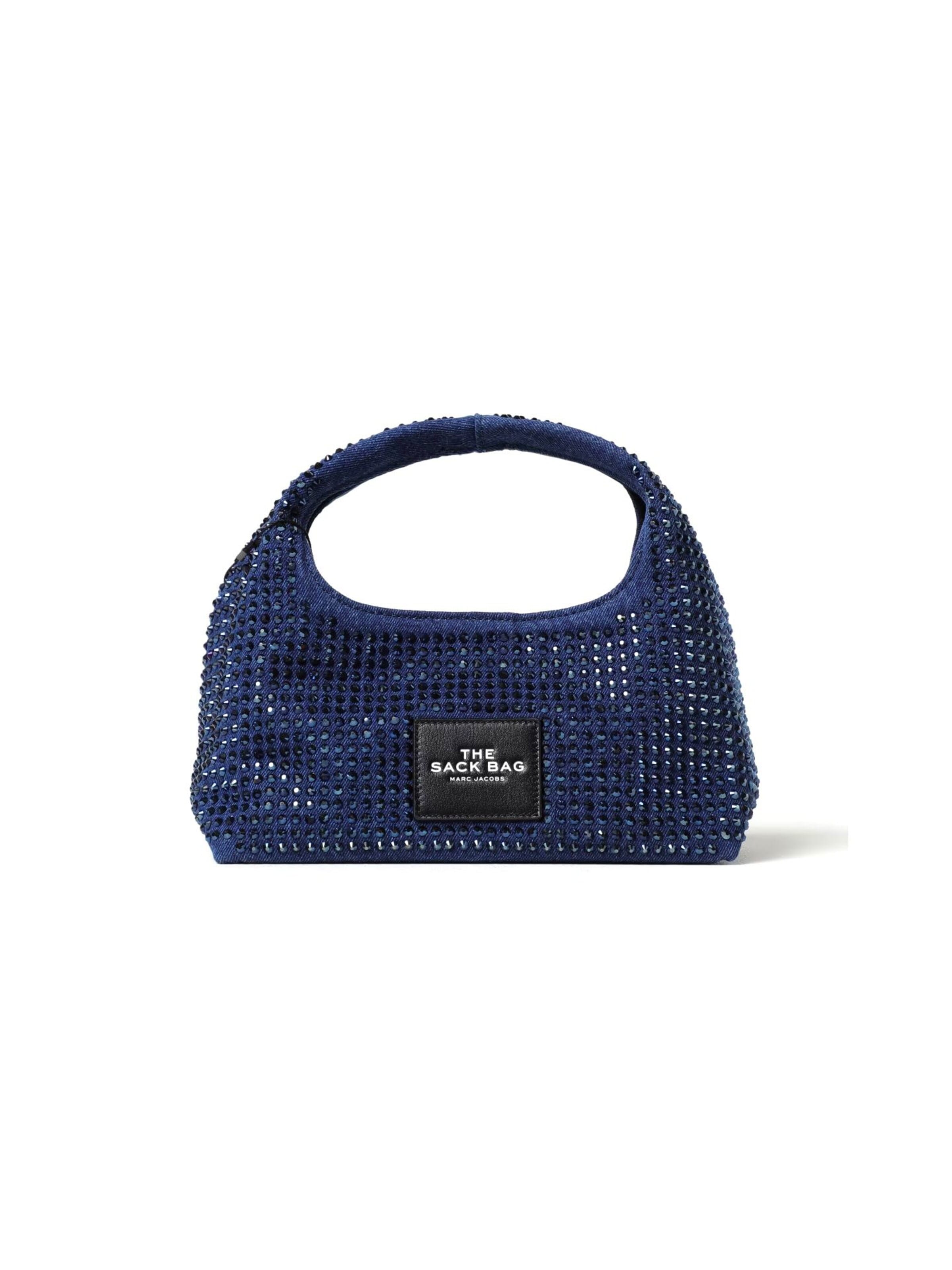 Marc Jacobs Handtasche 'The Mini Sack'‌‌‌‌‌‌ in Blau: Vorderseite