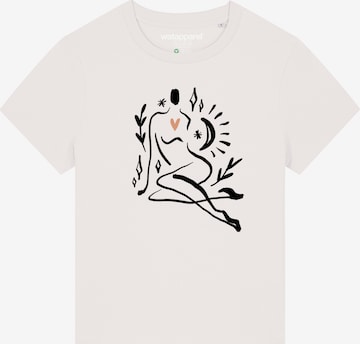 T-shirt 'Self Love' Watapparel en blanc : devant