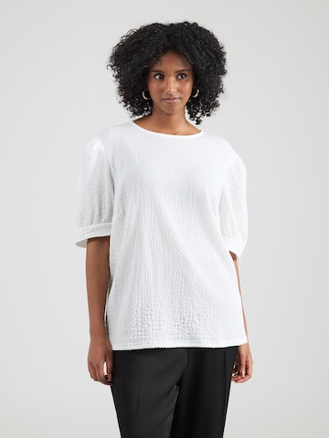 PIECES Curve Bluzka 'PCJAMAL' w kolorze biały: przód