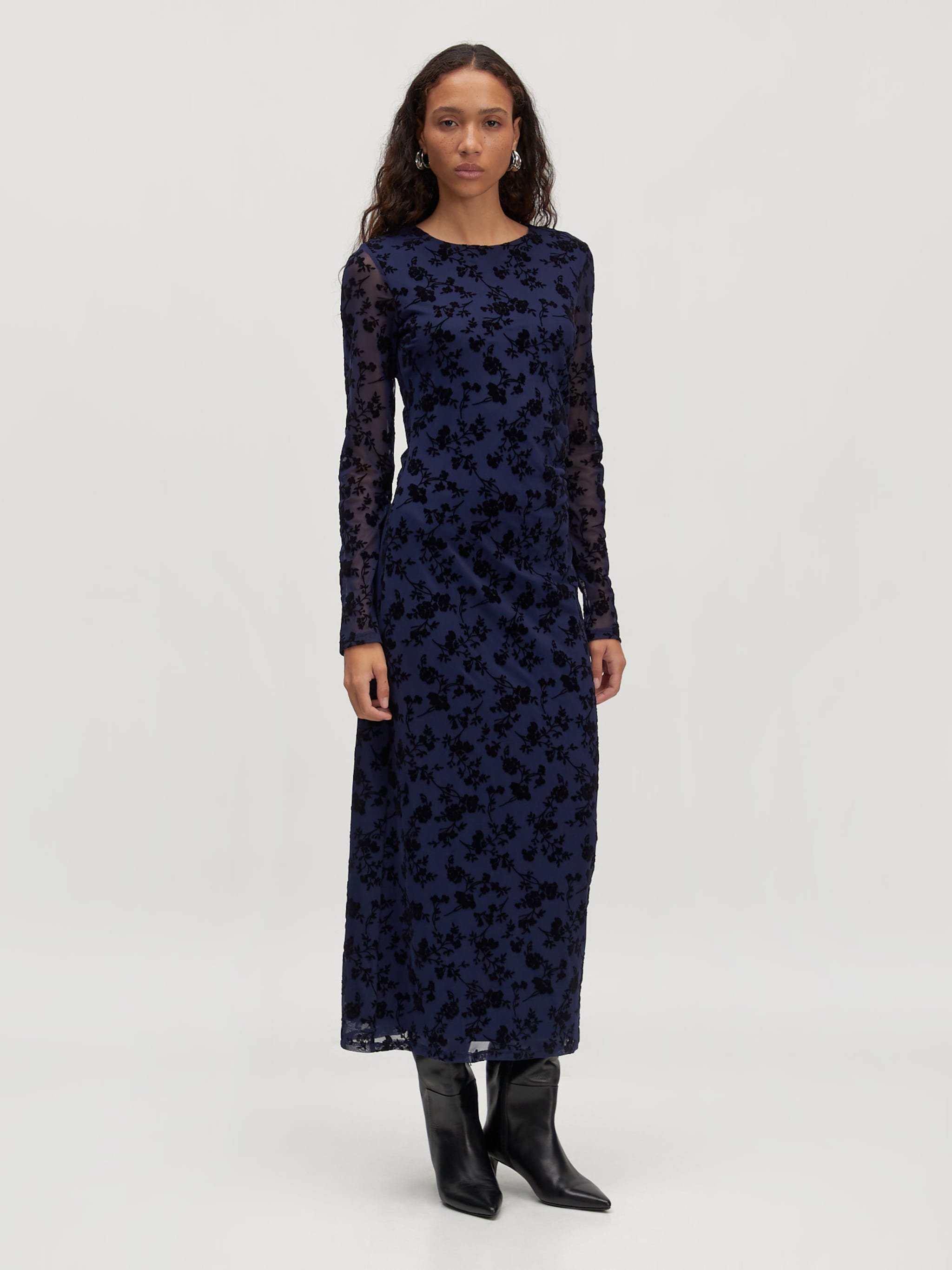 EDITED Produkte Kleid 'India' navy