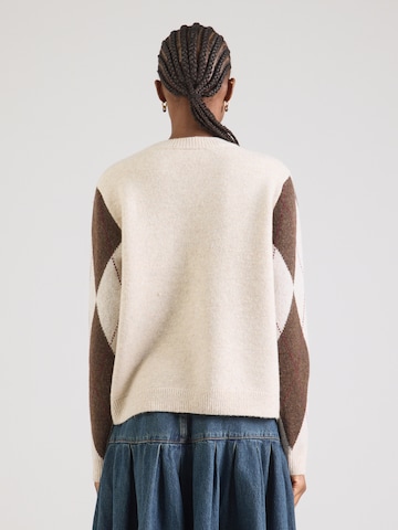ICHI Sweater in Beige