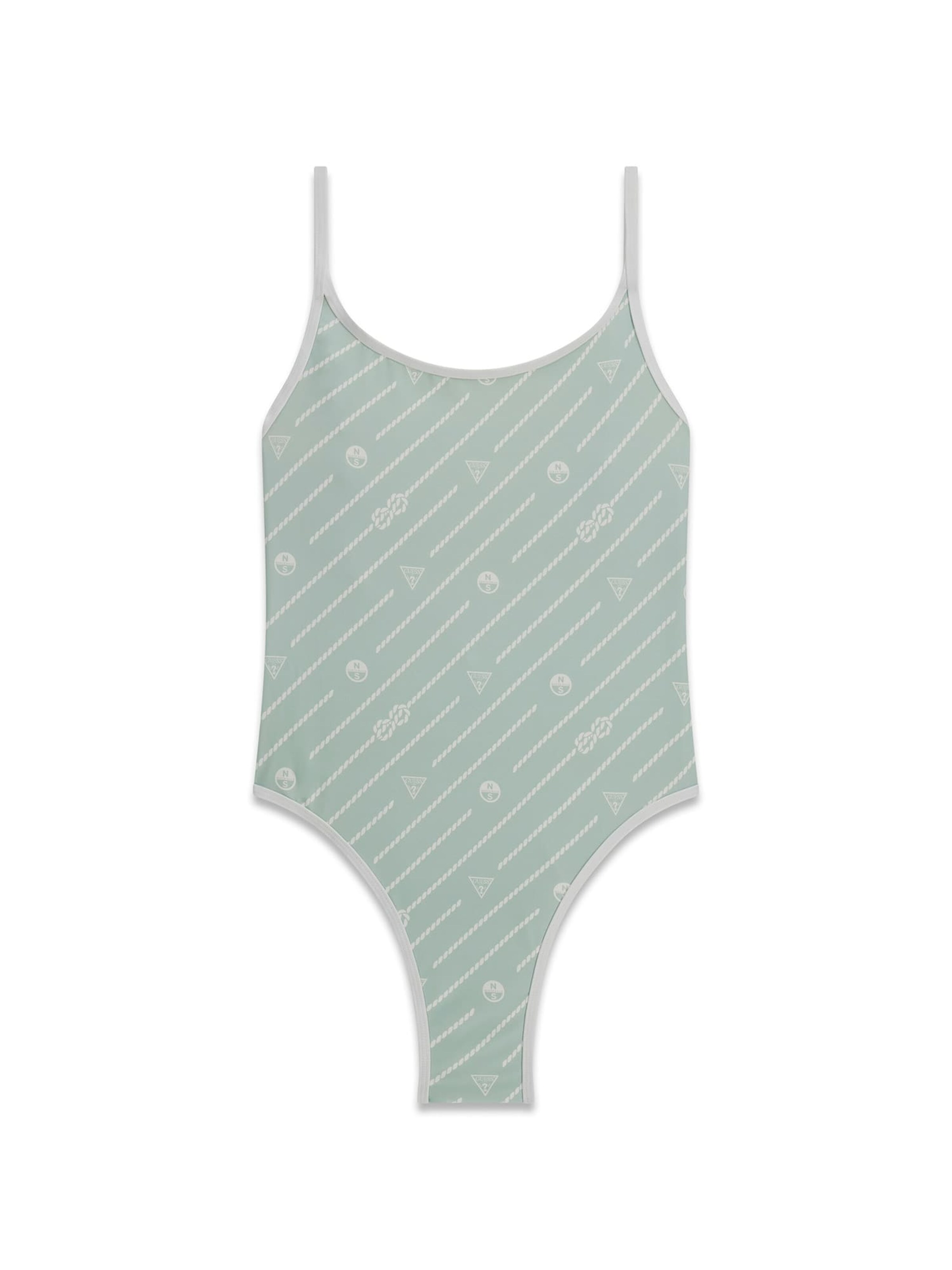 GUESS Swimsuit in Green: front