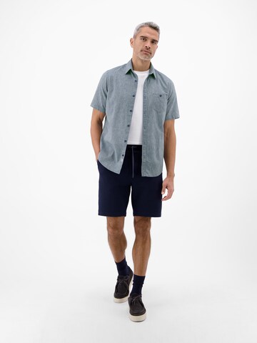 LERROS Regular fit Button Up Shirt in Blue