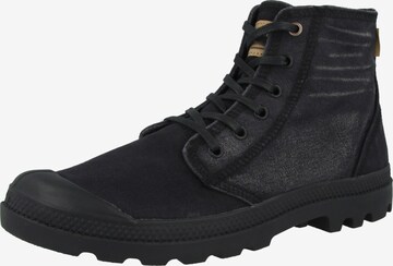 Palladium Veterboots in Zwart: voorkant