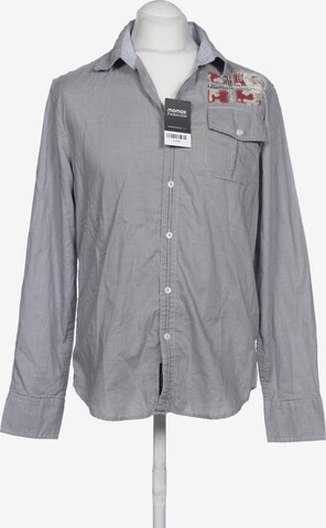 NAPAPIJRI Button Up Shirt in L in Grey: front