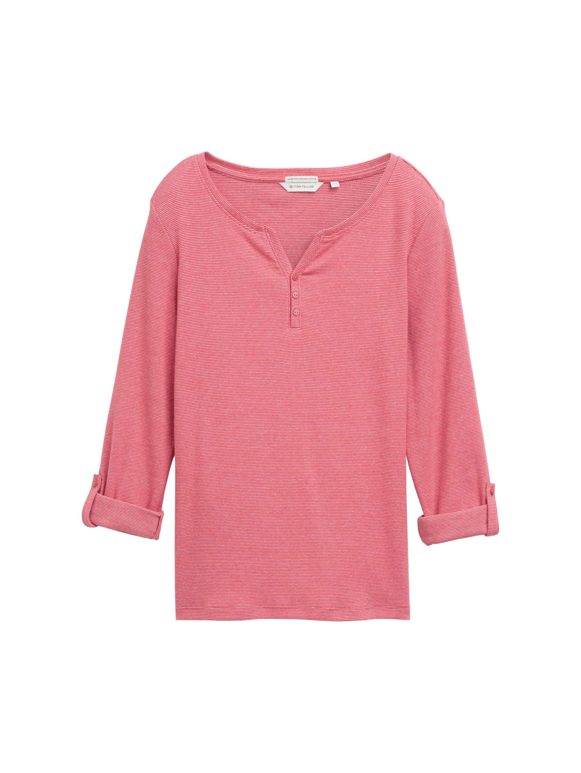 TOM TAILOR Póló - piros: elől