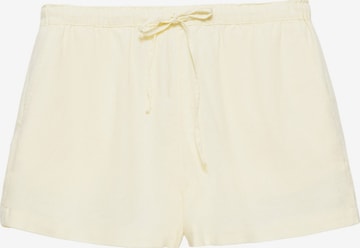 Pull&Bear Kalhoty – béžová: přední strana