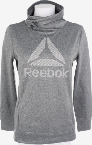 Reebok Sport Sweatshirt & Zip-Up Hoodie in S in Grey: front