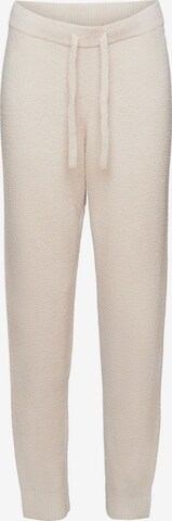 ESPRIT Pyjamabroek in Beige: voorkant