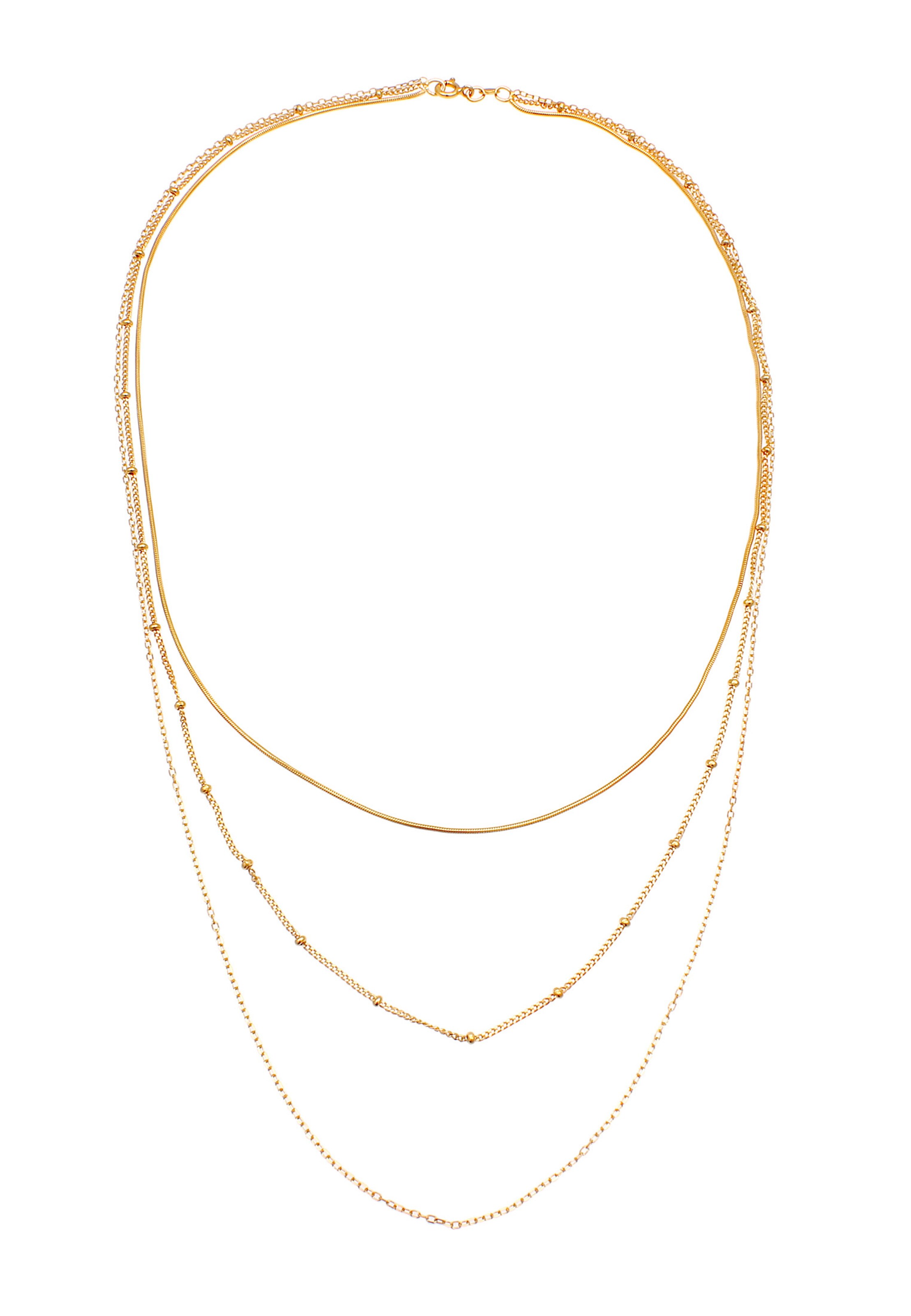 ELLI Ketting in Goud: voorkant