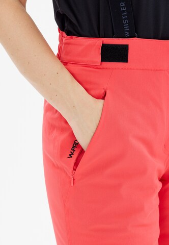 Whistler Regular Sports trousers 'YARRA' in Pink