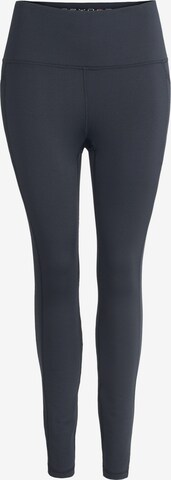 Spyder Skinny Sportbroek in Zwart: voorkant