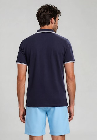 Sergio Tacchini - Camisa 'Reed 025 Co' em azul