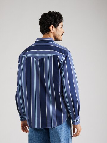 LEVI'S ® - Comfort Fit Camisa 'Relaxed Fit Western' em azul