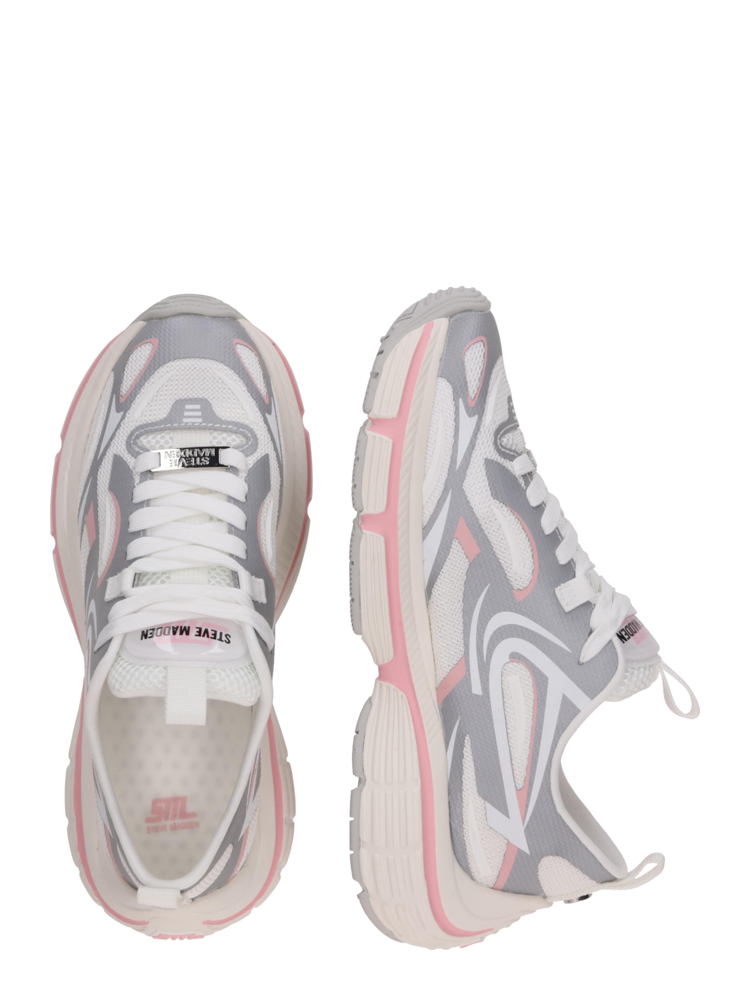 STEVE MADDEN Nizke superge 'Power 2' | bela barva: ob strani