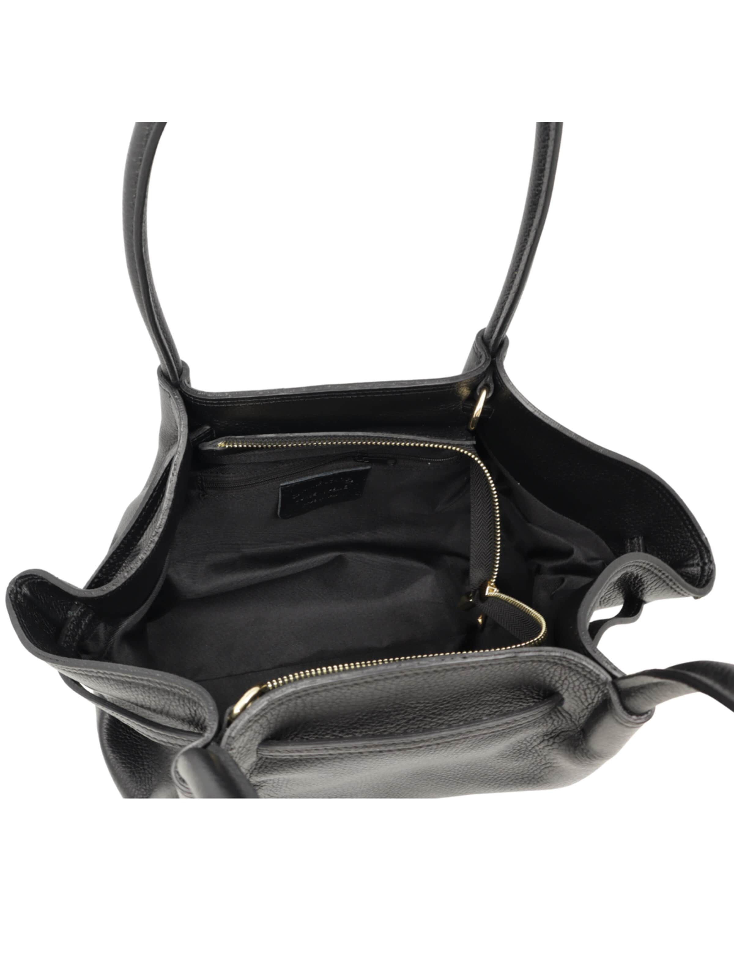 BESSO Handtasche 'Linea Pura'‌‌‌ in Schwarz