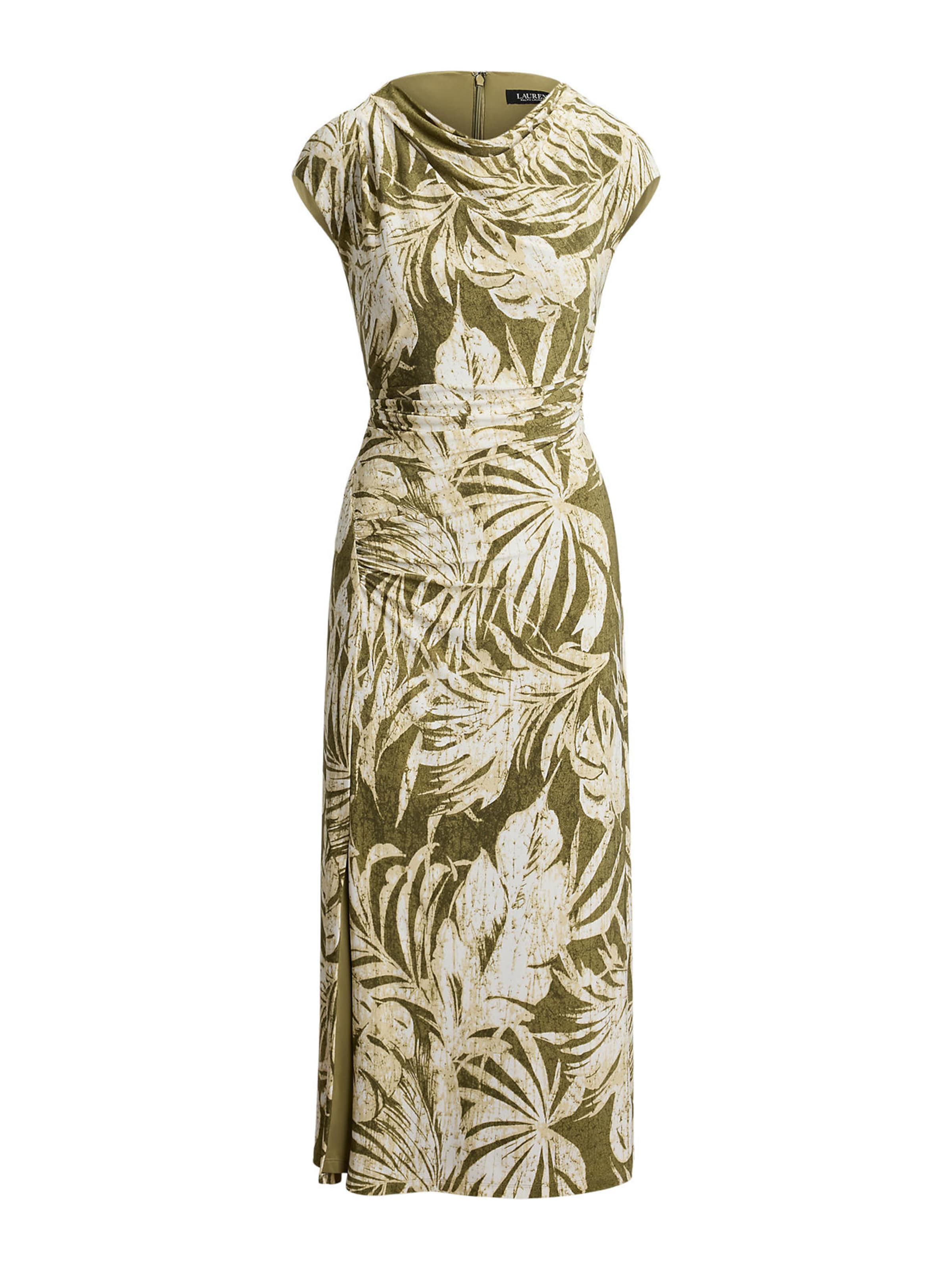 Robe 'CLASSIC' Lauren Ralph Lauren en vert : devant