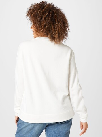 Sweat-shirt Calvin Klein Curve en beige