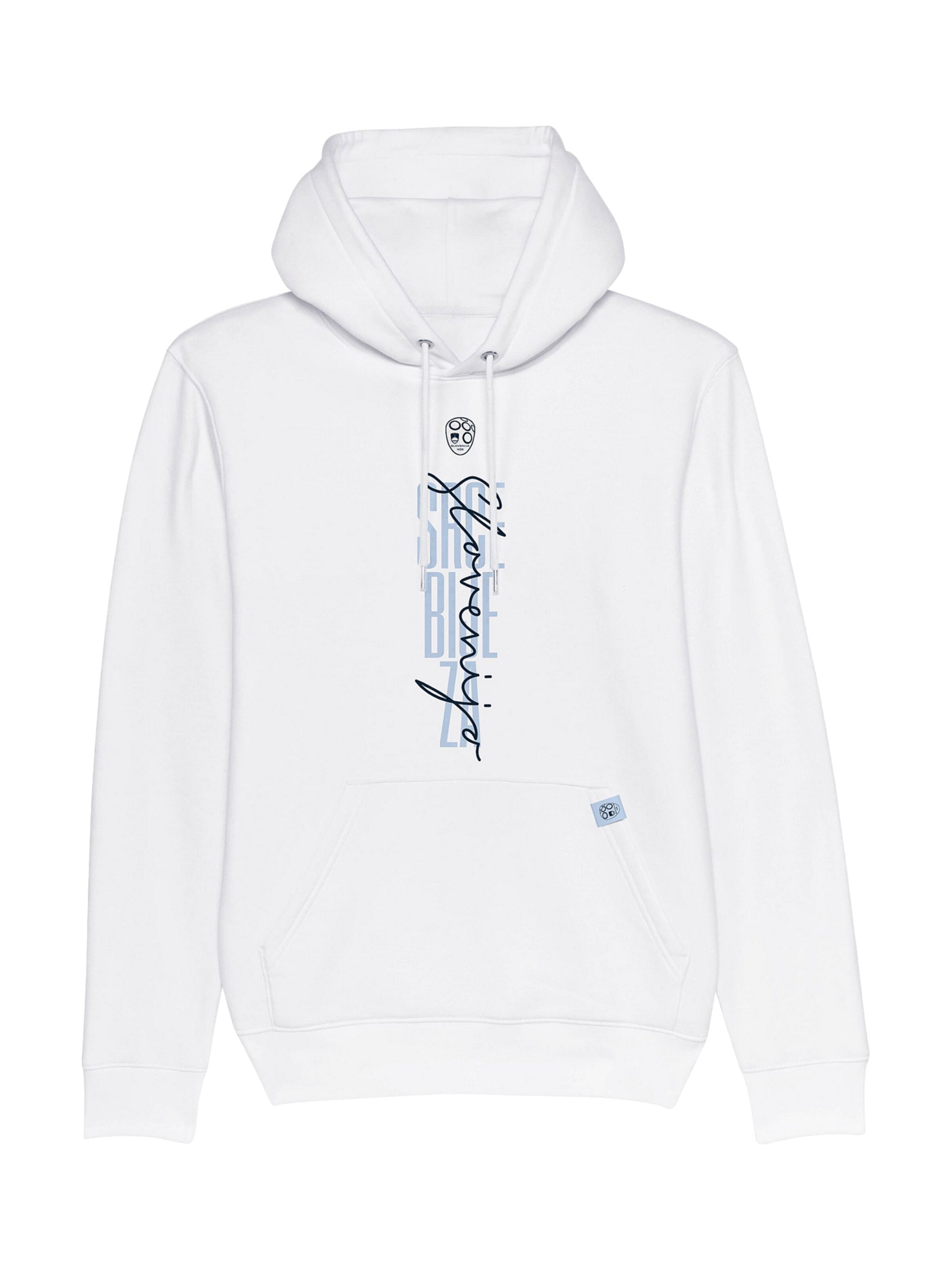 NIKE Sportsweatshirt in Weiß: Vorderseite