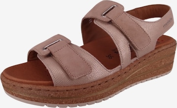 Sandales MEPHISTO en beige : devant
