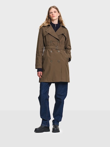 Manteau mi-saison AIGLE en vert : devant