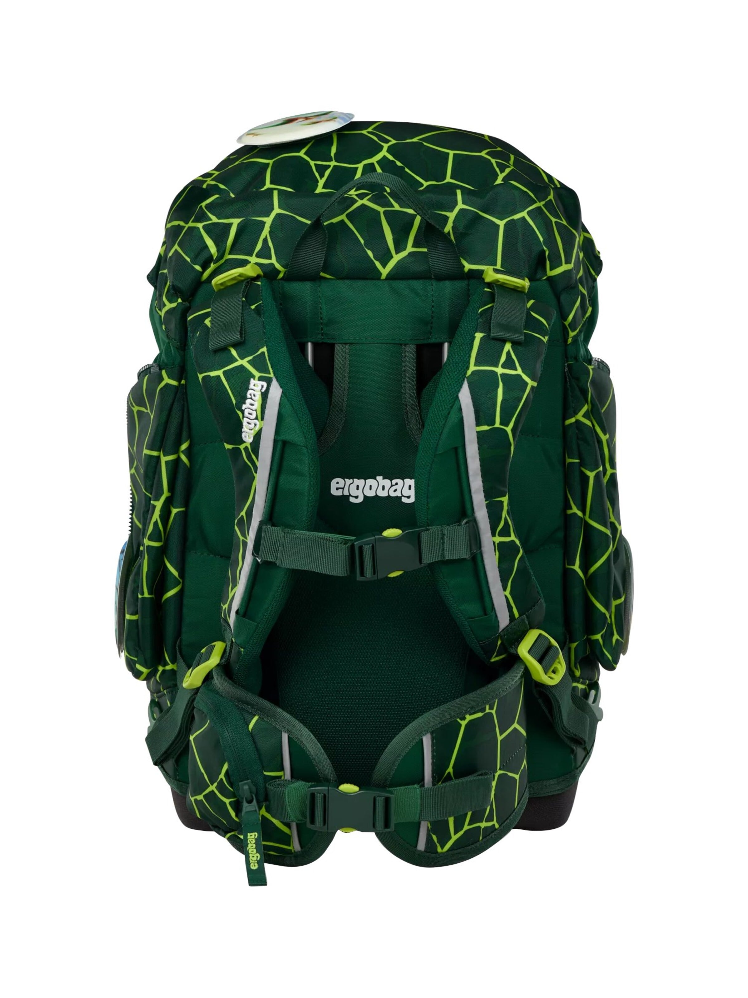 ergobag Backpack 'Schulranzen-Set pack Set' in Green