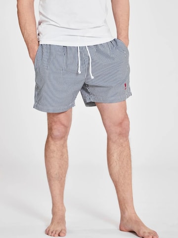 U.S. POLO ASSN. Badeshorts 'Briggs' i blå: forside