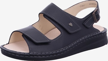 Finn Comfort Sandals 'BENIN' in Black: front