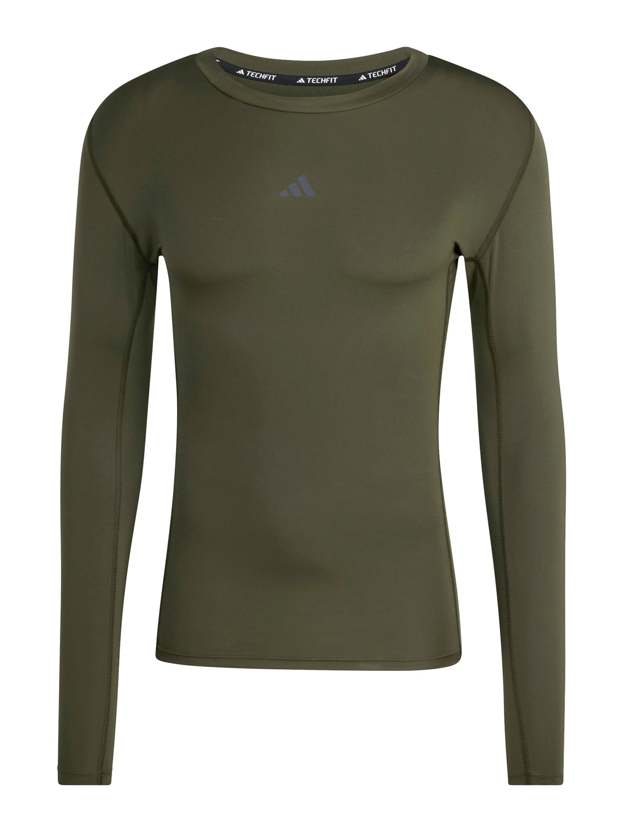 ADIDAS PERFORMANCETehnička sportska majica - zelena boja: prednji dio