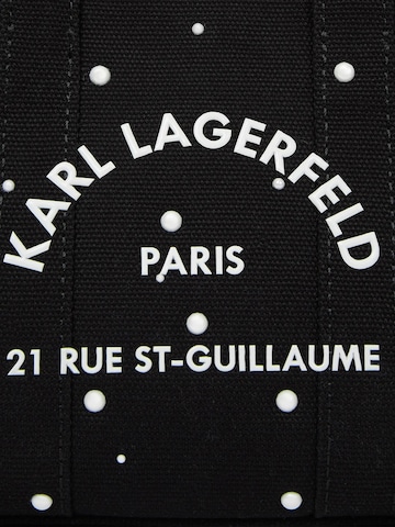 Borsa a mano 'Rue St-Guillaume' di Karl Lagerfeld in nero