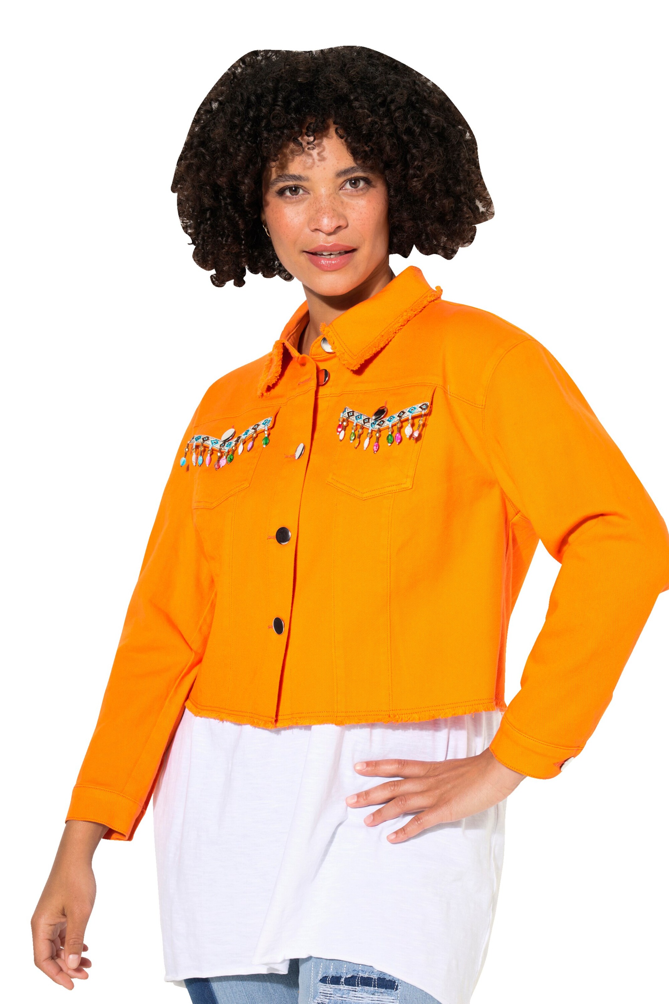 Angel of Style Jacke in Orange: Vorderseite
