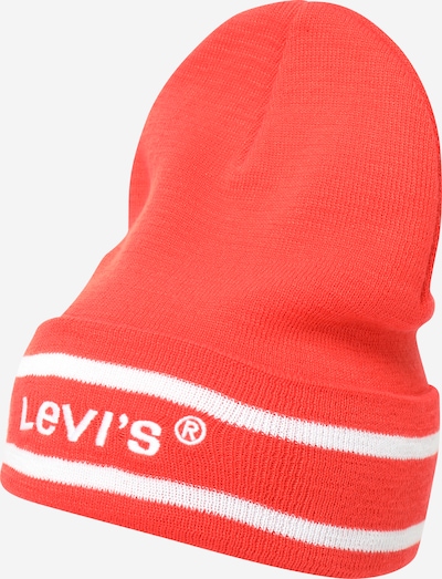 LEVI'S ® Mütze in melone / weiß, Produktansicht