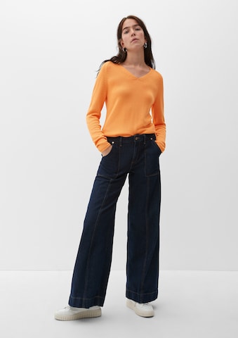 Pull-over QS en orange