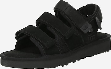 juoda UGG Sandalai 'Goldencoast': priekis