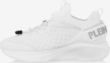 Plein Sport Sneakers laag in Wit: voorkant