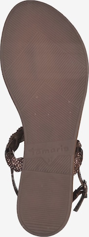 Flip-flops de la TAMARIS pe bronz