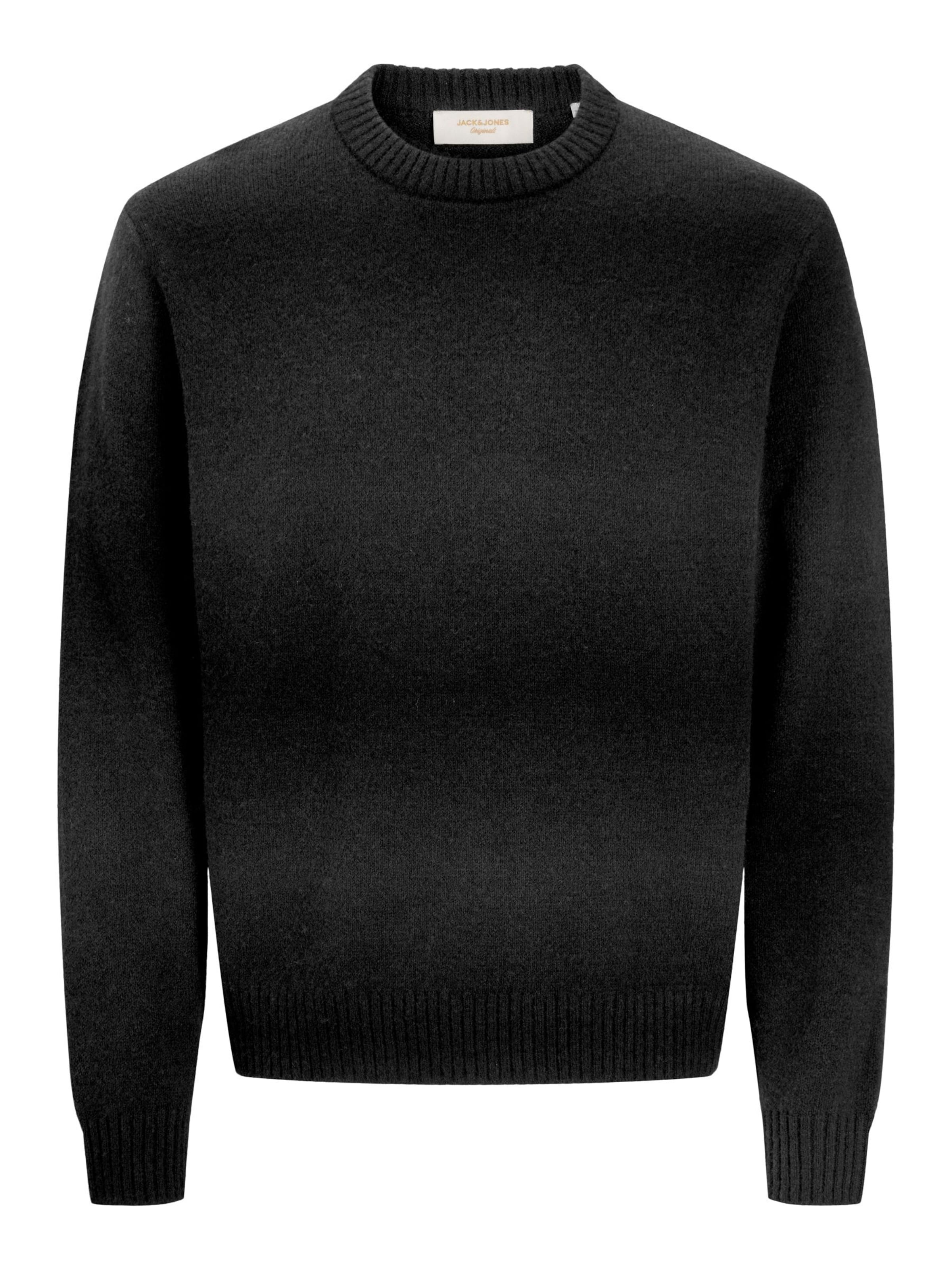 Pullover di JACK & JONES in nero: frontale