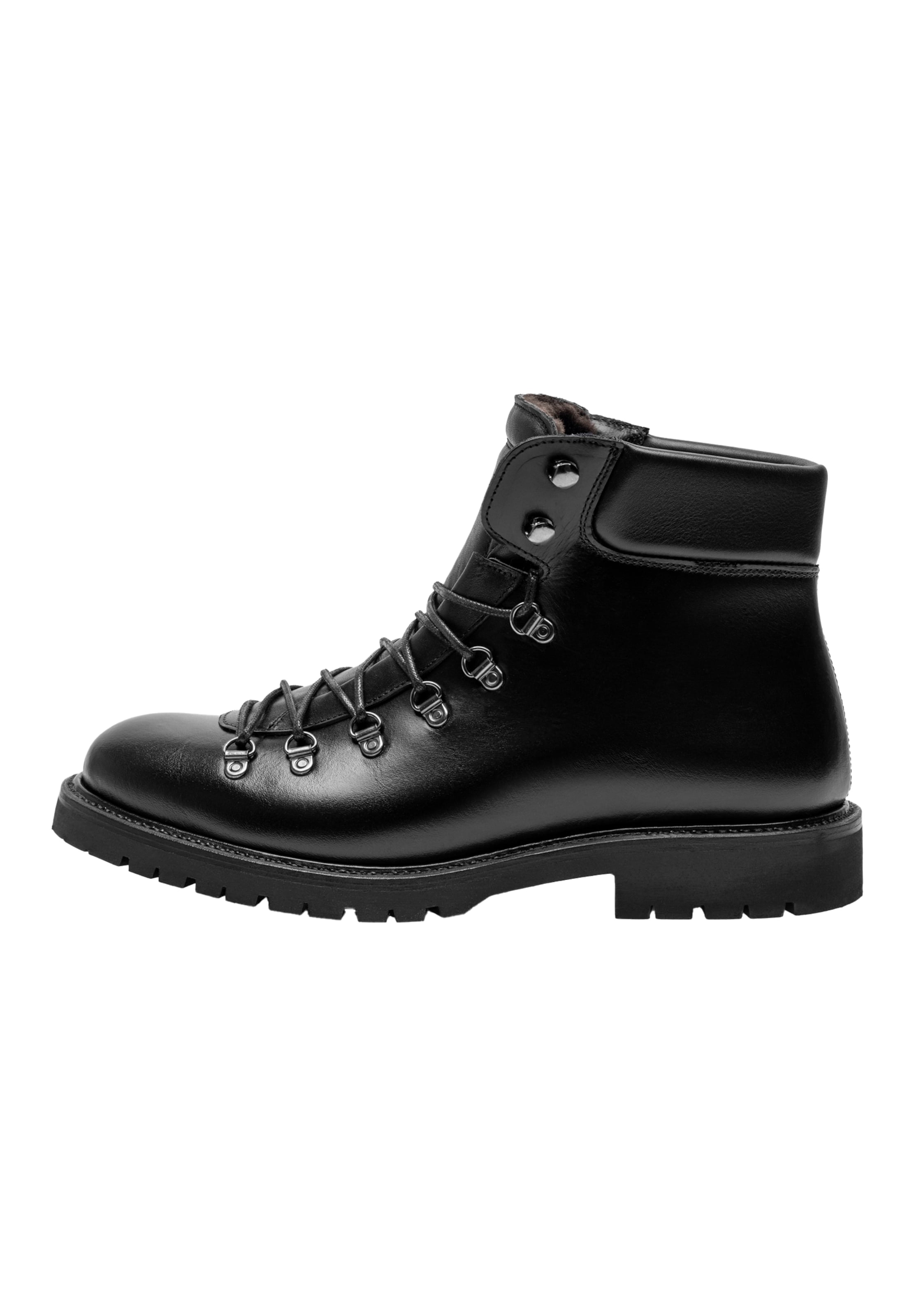 Henry Stevens Veterboots 'Barkley HB3' in Zwart
