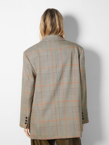 Bershka Blazer in Brown