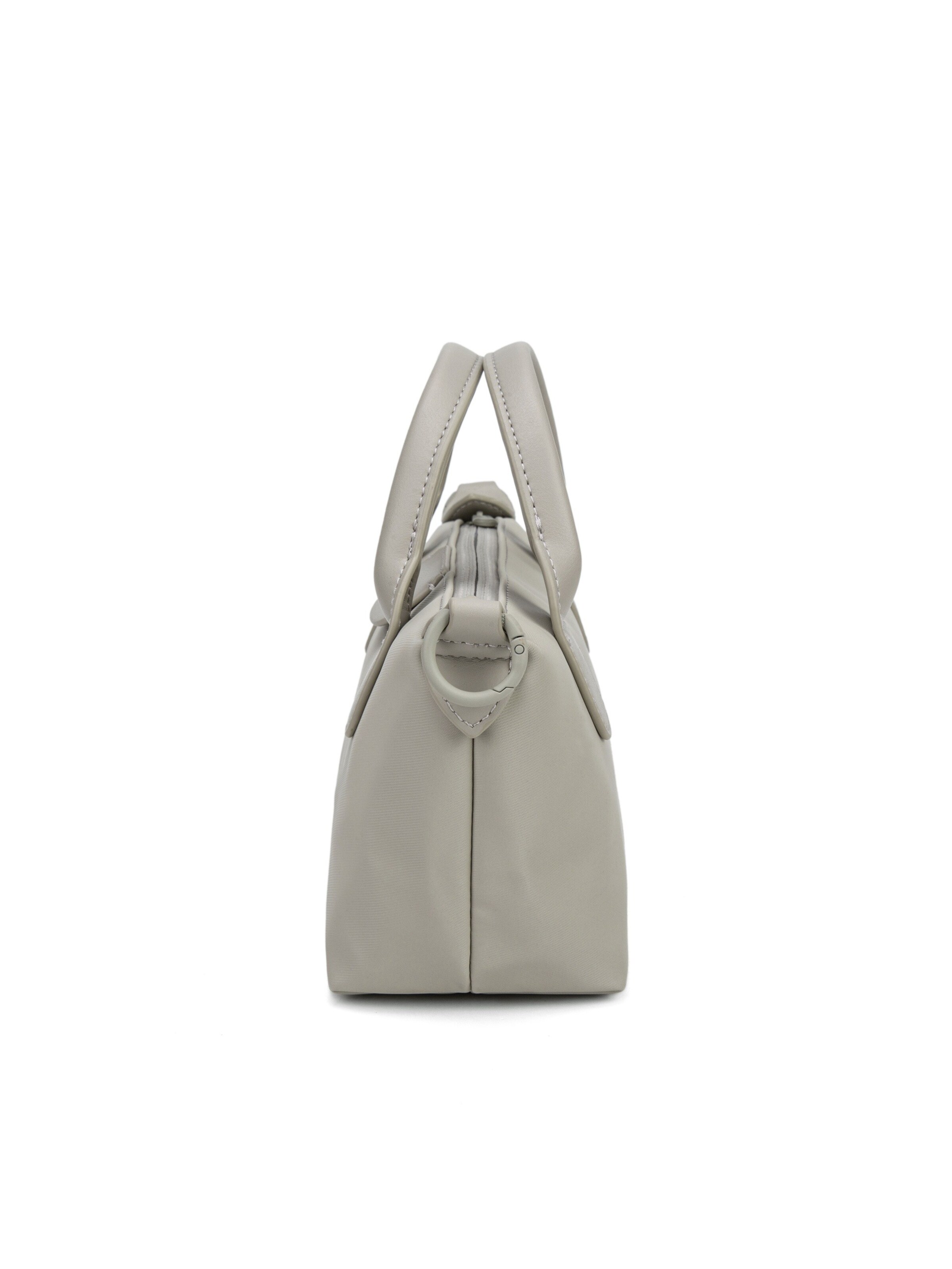 Borsa a mano 'Mini Borsa a Mano David Jones Doppi Manici Zip' di David Jones in grigio