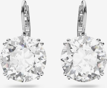 Swarovski Earrings in Silver: front