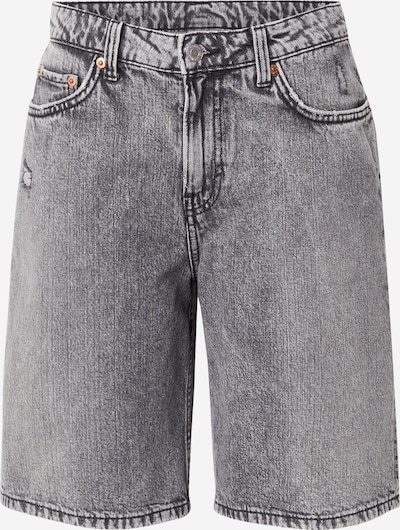 WEEKDAY Shorts 'Monterey' in grey denim, Produktansicht