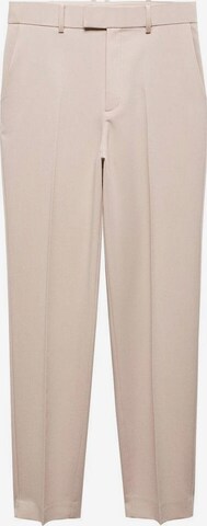 MANGO Pantalon 'Boreal' in Beige: voorkant