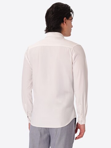 Distretto12 Regular fit Overhemd ' TEVO. ' in Wit