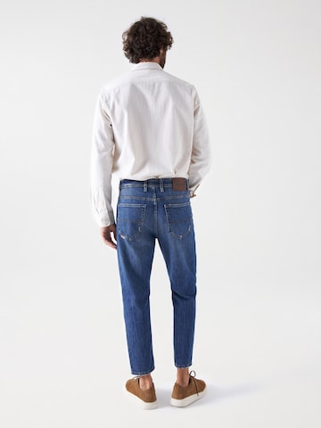 Salsa Jeans Tapered Jeans in Blau