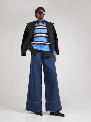 & Other Stories Wide Leg Jeans in Blau