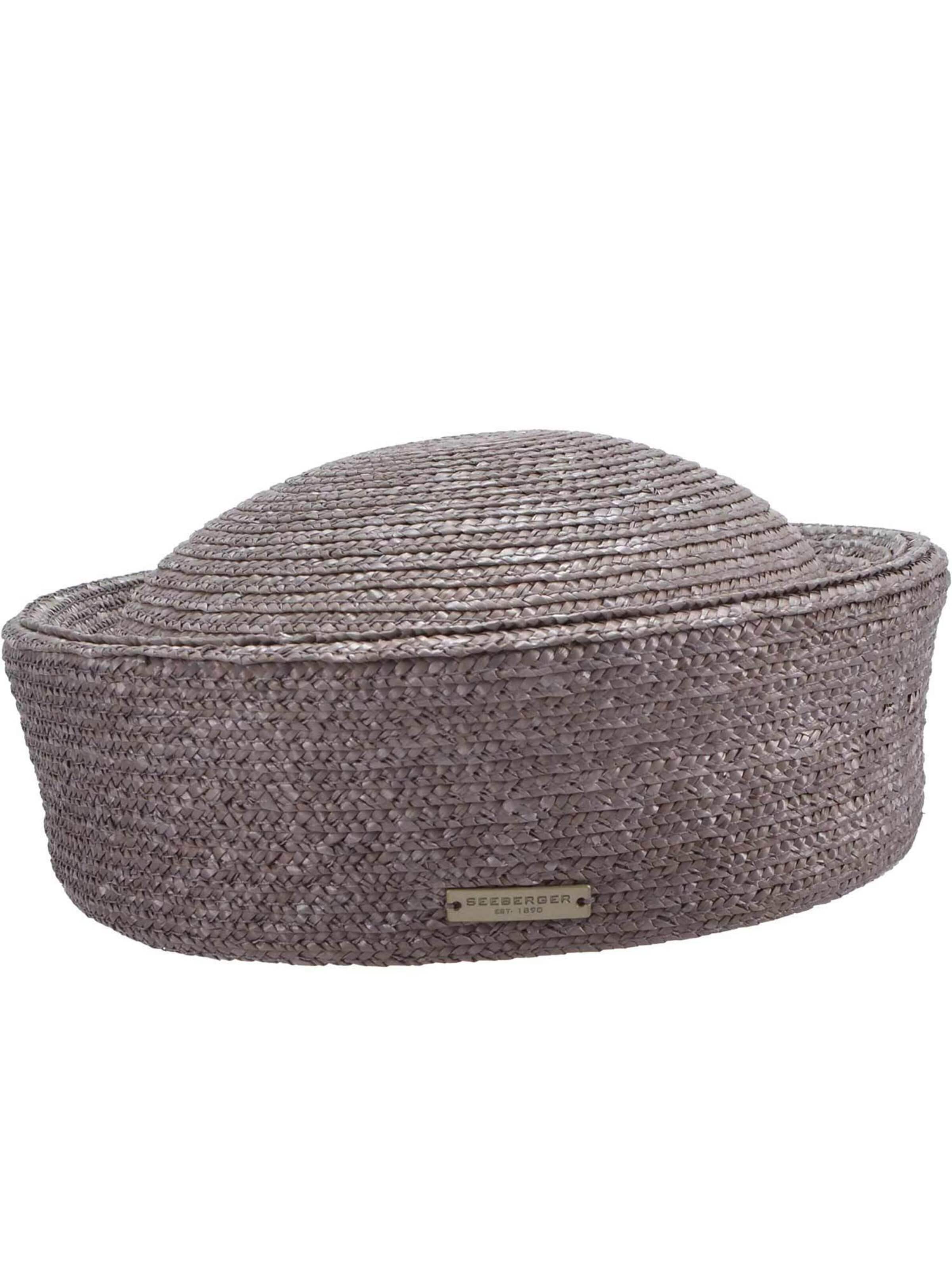 Seeberger Hat 'Hut' in Brown: front