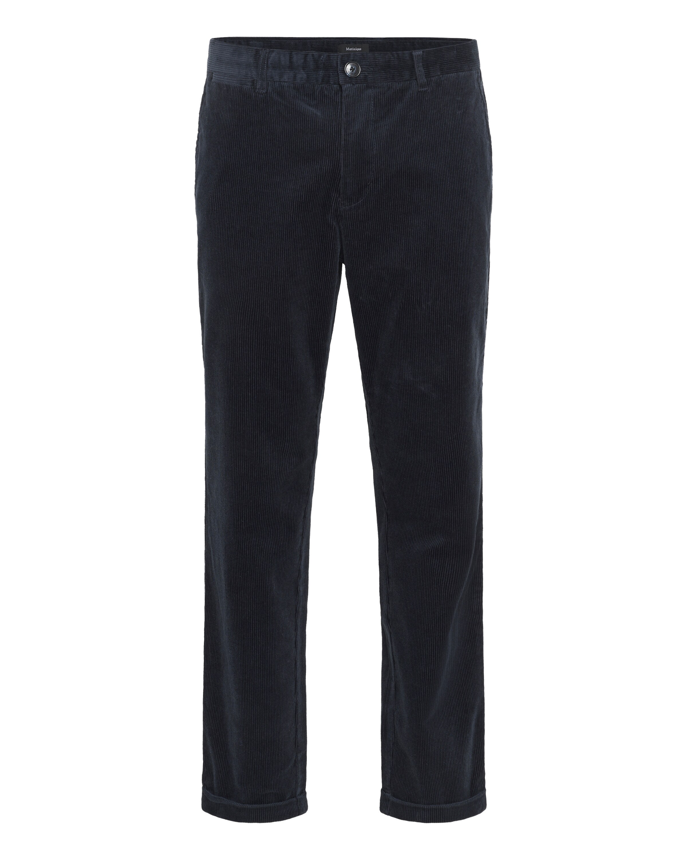 Matinique regular Lærredsbukser 'Liam' i blå: forside