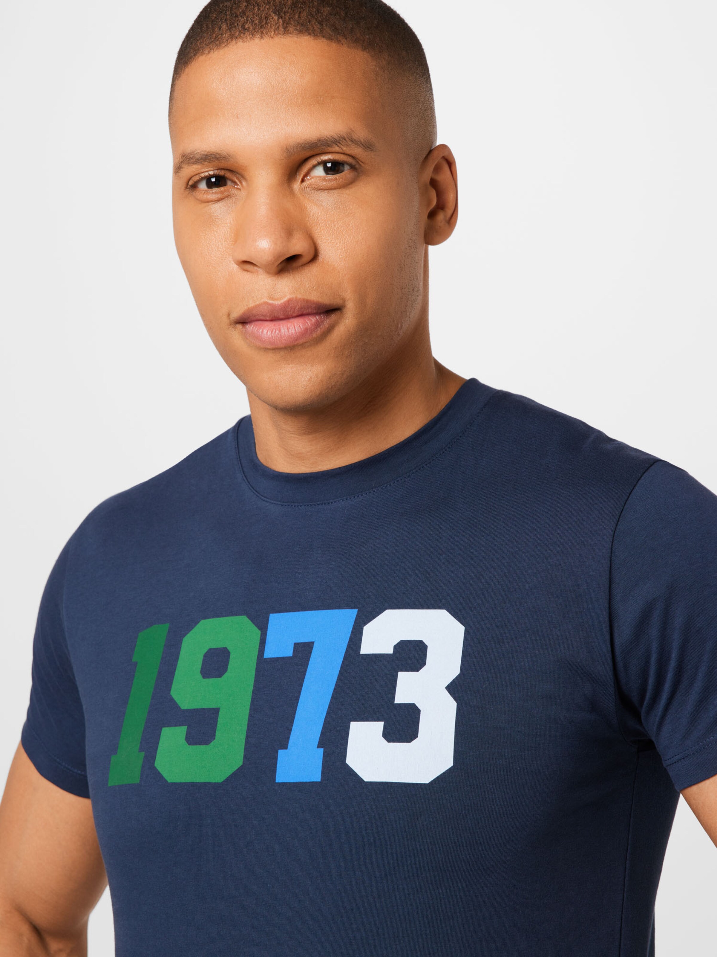 Männer Shirts Pepe Jeans T-Shirt 'TOTEM' in Blau, Nachtblau - ZY31089 Männer Shirts Pepe Jeans T-Shirt 'TOTEM' in Blau, Nachtblau - ZY31089